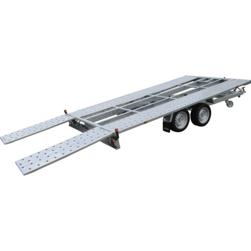 REMORQUE PORTE VOITURE LIDER PTAC 2700KG - 2essieux- 4M
